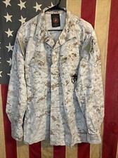 Medium Regular - US Marine Corp MARPAT Desert Camo Top Blouse USMC MCCUU 7261