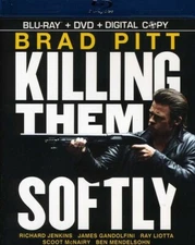 KILLING THEM SOFTLY (BLU-RAY + DVD) VG DISCS + CVR ART - NO CASE