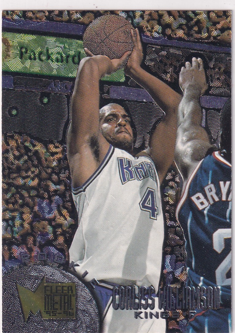 1995-96 Metal #189 Corliss Williamson