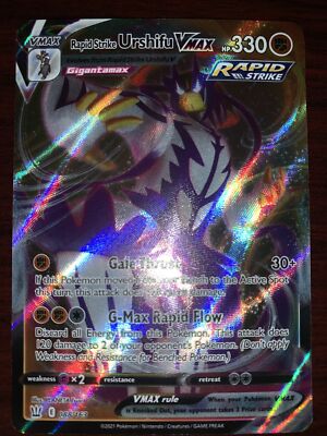 Rapid Strike Urshifu VMAX 88/163 Pokemon Battle Style 2021 NM - MT Full Art Holo