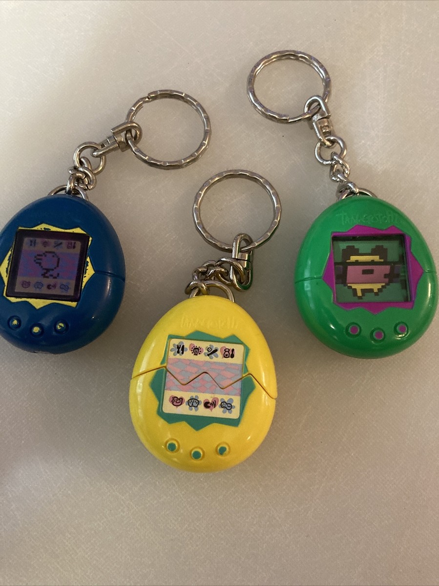 1997年 たまごっち メタルキーホルダー2 7種 14個セット 1997年