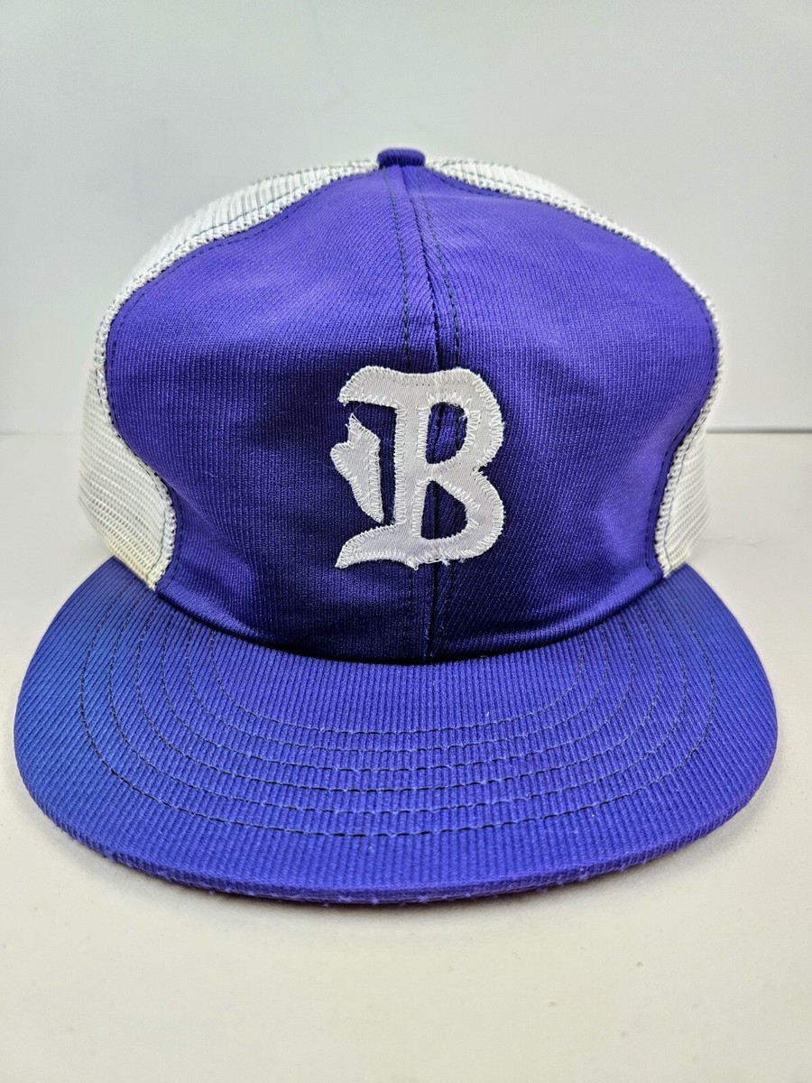 HEADS×THE FACTRY MADE　BASEBALL HAT Vintage USA MADE Baseball B Patch Trucker Hat Snapback Dad