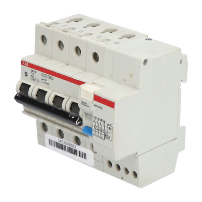 4p Rcbo Abb Abb DS674C16 RCCB with Overload Protection RCBO 4P Used UMP | eBay
