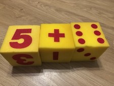 Teaching Resource Mathematical Sponge Dice