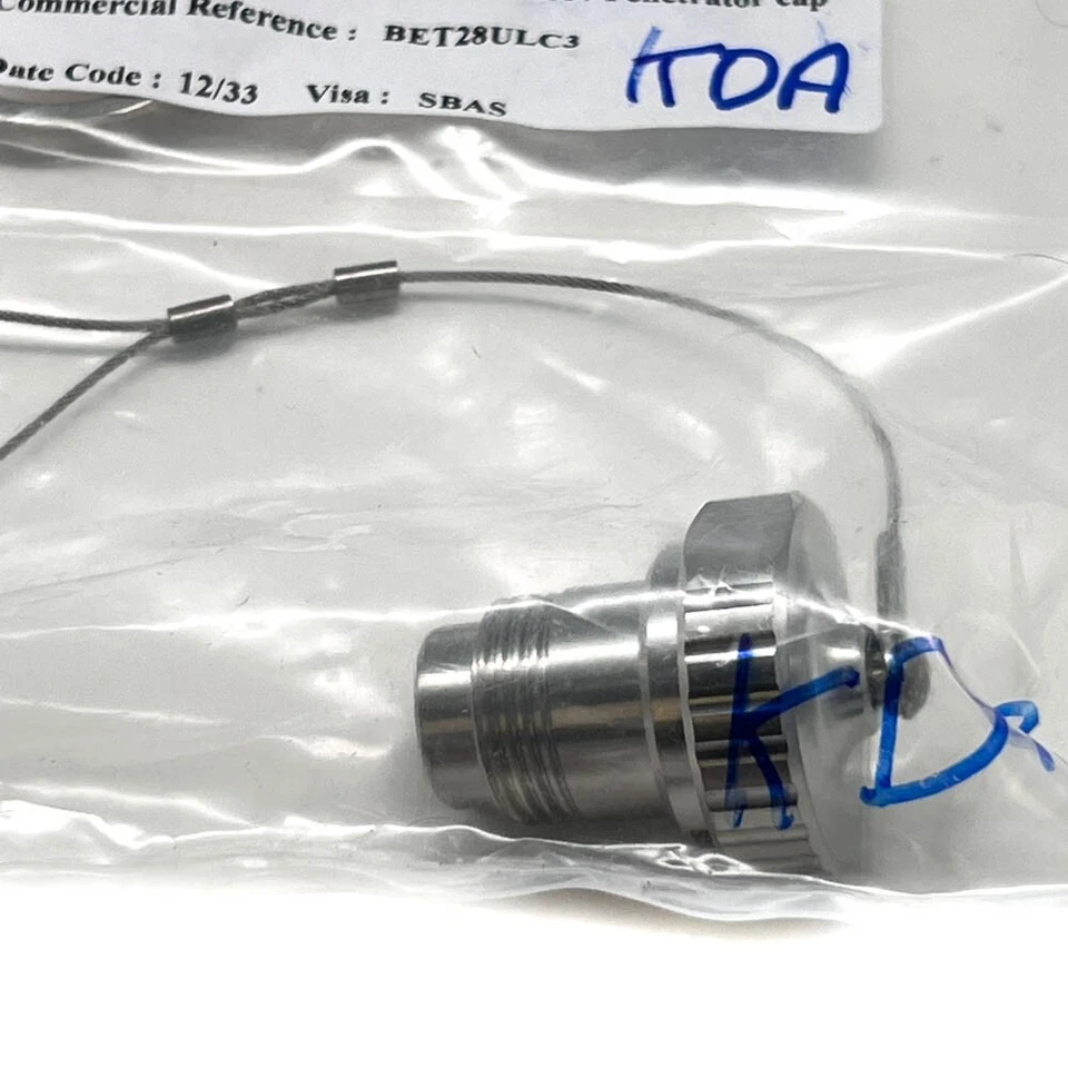 Souriau BET28ULC3 Stainless Steel Penetrator Cap Kit BET 2-8 ULC 3 12 33 - Image 4 of 4