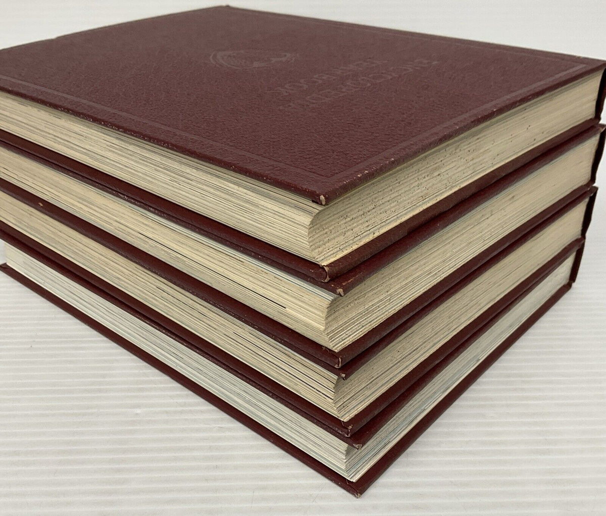 Vintage Colliers Encyclopedia Yearbooks Set of 34 ~ Covers Years