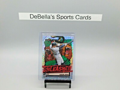 AARON JUDGE 2021 Panini Donruss UNLEASHED Vector Holo Foil SP #UNL8