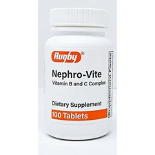 NEPHRO-VITE O-T-C TABS Size: 100 by RUGBY LABORATORIES - Exp - 12-2026