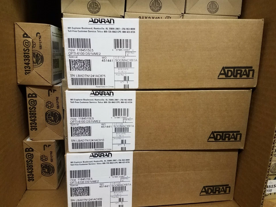 ADTRAN OPTI-6100 DS1VME2(1184515E5) NEW, FACTORY SEALED!!!!! - Image 3 of 3