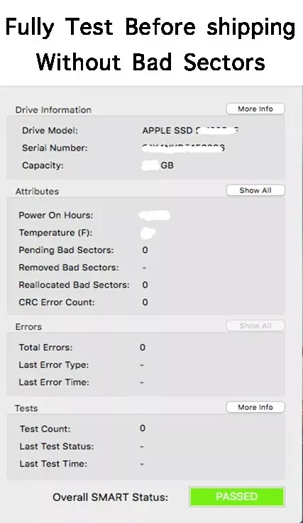 Genuine Apple macbook Air Sandisk SSD Drive M2 256GB For 2013 2014 2015 2016 - Image 2 of 4