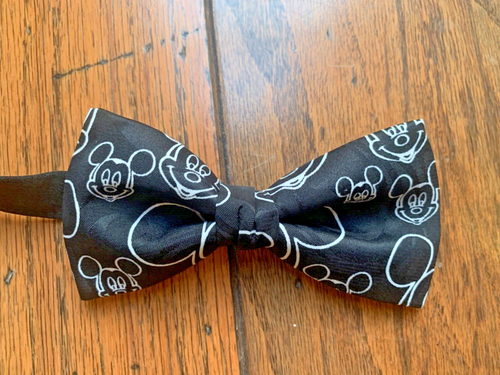 Disney's Mickey Mouse Formal Open Back Vest & Bow Tie for Tuxedo Size Large - Picture 2 of 14