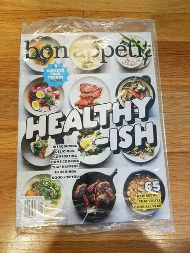 Bon Appetit Magazin Trends für gesunde Ernährung - Januar 2016 BRANDNEU