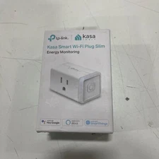 TP-Link Kasa Smart Wi-Fi Mini Plug With Energy Monitoring- White(249185)
