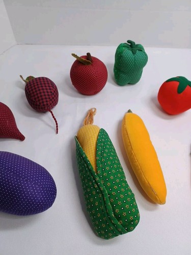 12 lotes de tela de felpa de frutas y verduras de colección plátano zanahoria++ 2 - tú eliges 1 - Imagen 10 de 10
