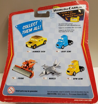 Disney Pixar Cars Race-O-Rama Hummer Sven #11 | eBay
