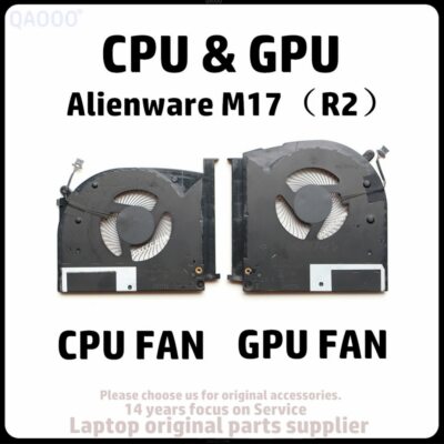 DELL Alienware M17 R2 CPU-Lüfter Fan GTX1650 DV5C 0.5A (2019 Edition) 5V
