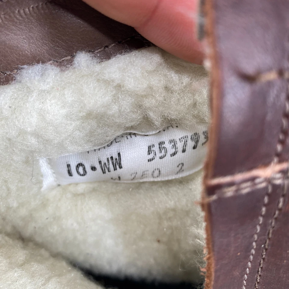 Botas Dexter de Colección al Tobillo Cuero Campus Forradas Cremallera Lateral Para Hombre Talla 10 WW Marrón Foto 2 de 4