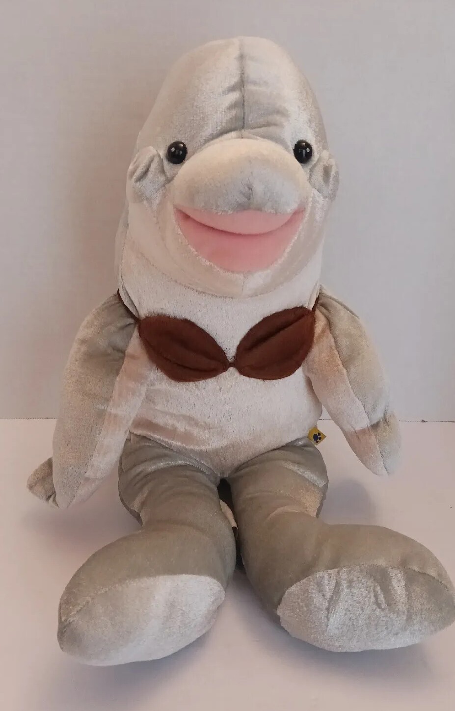 Build A Bear Silver Gray Dolphin Only Release Florida Hawaii Plush 19