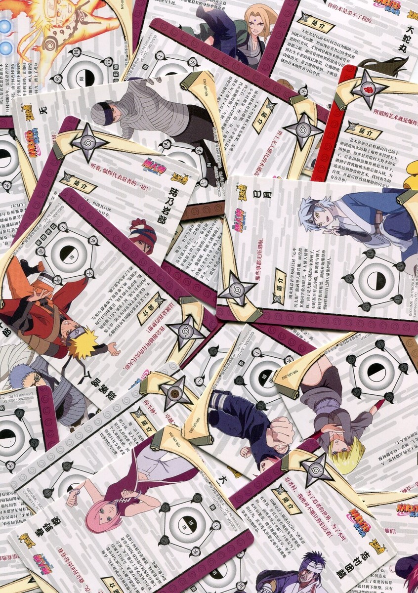Naruto Kayou UR (001-114) Anime Card - Pick Your Cards & Complete