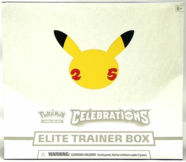 Nintendo Pokémon TCG Celebrations Elite Trainer Box for sale