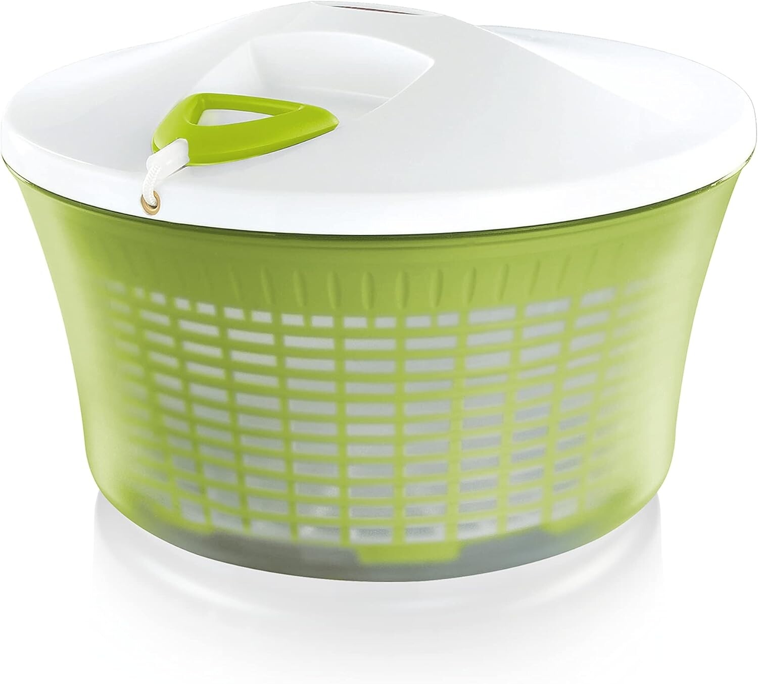  LEIFHEIT COMFORTLINE CENTRIFUGA INSALATA 5,5 LITRI TRAZIONE DX/SX NEL COPERCHIO