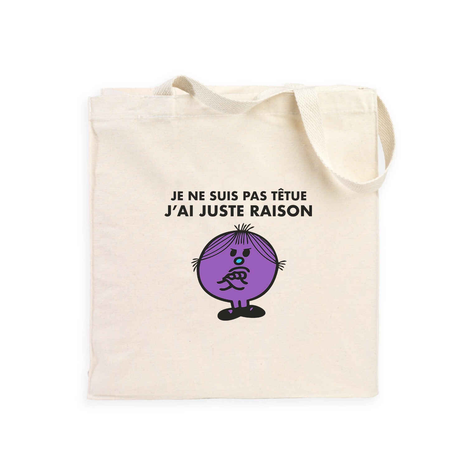 SAOLA Borsa Tote NON SONO TESTARDA HO SOLO RAGIONE