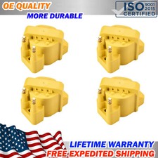 For 1994-2005 Chevrolet S10 Impala Dr39 Set Of 4 Yellow Ignition Coil