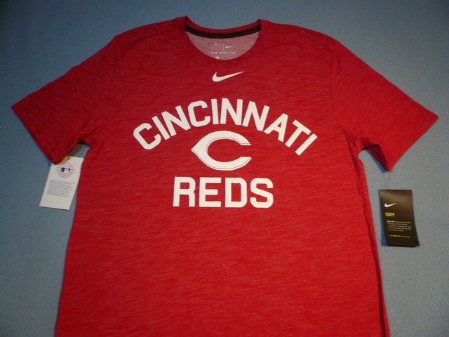 cincinnati reds dri fit shirt