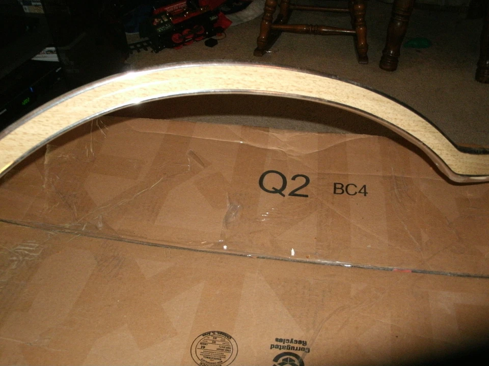 NOS 1981 82 83 MERCURY LYNX WAGON FRONT FENDER WHEEL LIP MOULDING RIGHT HAND Foto 4 de 4