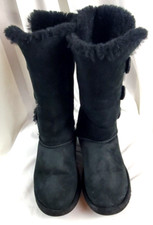 Ugg Bailey Button Triple black womens tall boots SZ 7