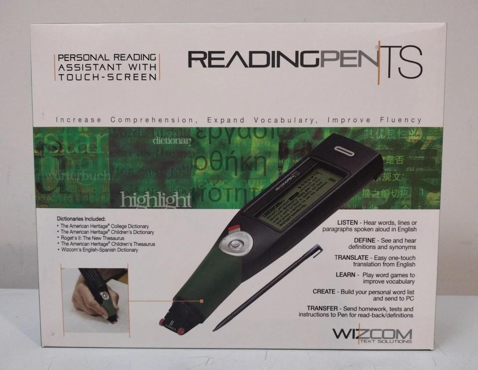 Wizcom ReadingPen TS Text reader ( Personal Reading Assistant With Touch screen) - Image 2 of 4