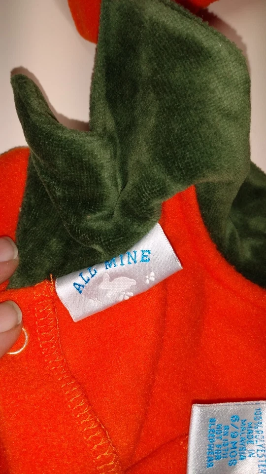 Traje Disfraz Halloween COMO NUEVO CALIDAD CALABAZA, 6 - 9 MESES BEBÉ BEBÉS Foto 4 de 4