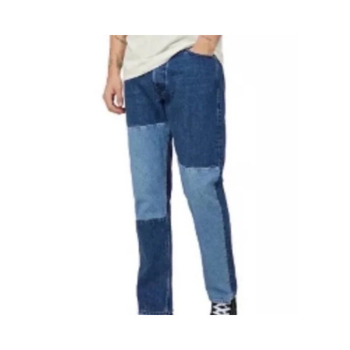 JACK & JONES Mens Chris Colorblocked Denim Jeans Blue Size 36x32 NWT image 2