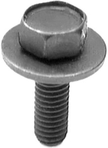 Bulloni Carrozzeria GM 5/16-18 X 1″ – 15 Pezzi – Testa 1/2, Rondella 7/8 – Nero – SFS - 5