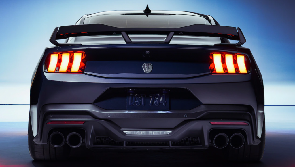 2024 FORD MUSTANG DARK HORSE REAR EMBLEM S650 GENUINE FORD