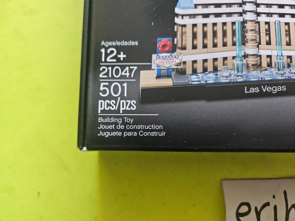 LEGO Architecture Las Vegas 21047 Nevada Skylines Landmark Retired BRAND NEW - Image 2 of 4