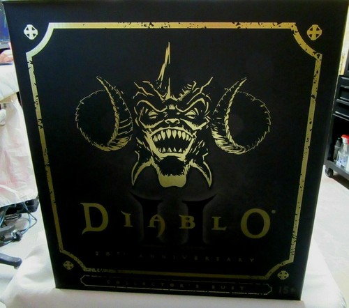 NIB DIABLO ll: 20th Anniversary THE LORD OF TERROR BLIZZARD Busto de coleccionistas - Imagen 9 de 11