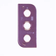 Glass Camera Lens with Bezel Back for Samsung Galaxy S22 Pink Replacement Part