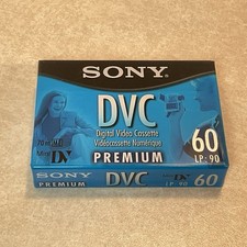Sony Premium Mini DVC Digital Video Cassette 60 Minutes/Tape DVM60PRL Sealed