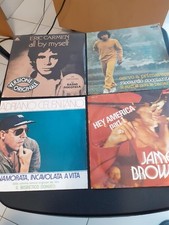 Lotto 4 dischi 45 giri in vinile artisti vari anni 70-80