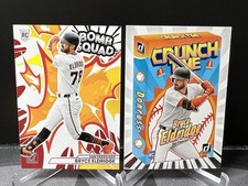 2026 Donruss - Bryce Eldridge - Bomb Squad #1 & Crunch Time #20 (RC Inserts)