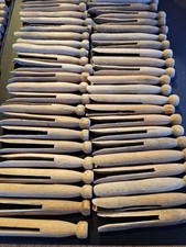 Konvolut alte Holz Wäscheklammern Klammern oldschool Retro 