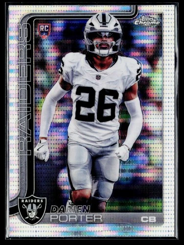 2025 Topps Chrome Darien Porter Pulsar Refractor Rookie 367