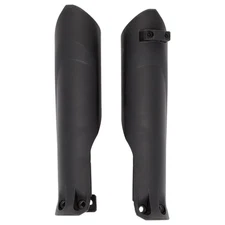 Acerbis Lower Fork Guards Black For BETA RR RR-RACE RR-S RX