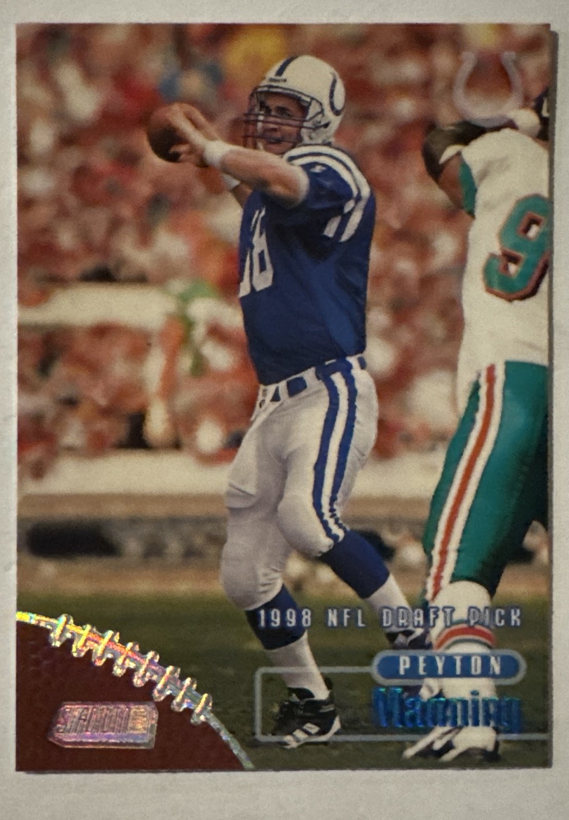 1998 Topps Stadium Club #195 Peyton Manning RC Rookie Colts HOF
