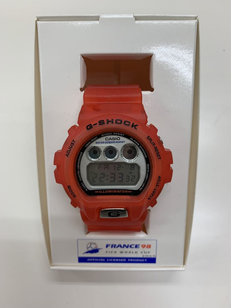 G-Shock Digital Quartz Men New 90S France 98 World Cup G-Shock Digital Quartz Men New 90S France 98 World Cup