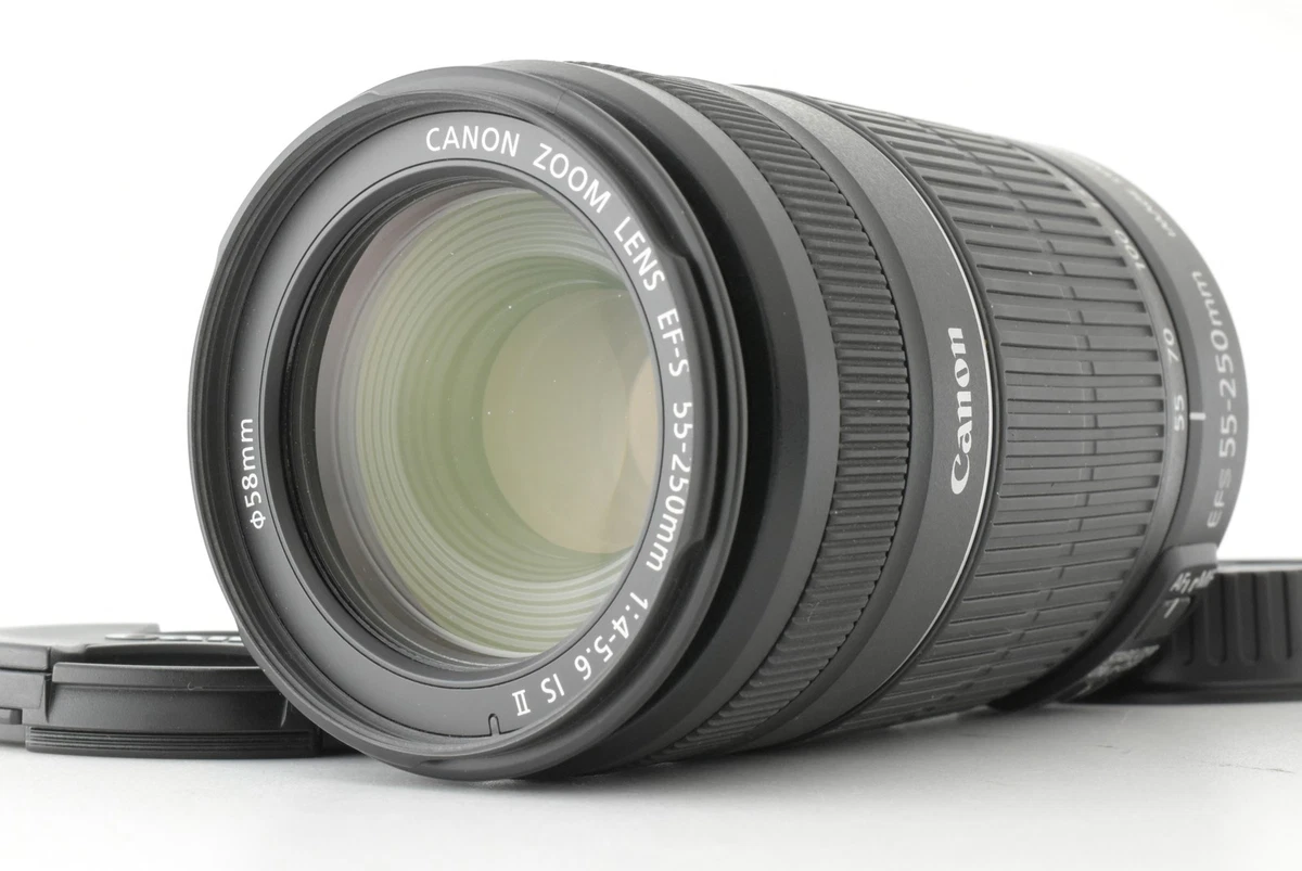 Canon EF-S 55-250mm Focal Camera Lenses for sale | eBay