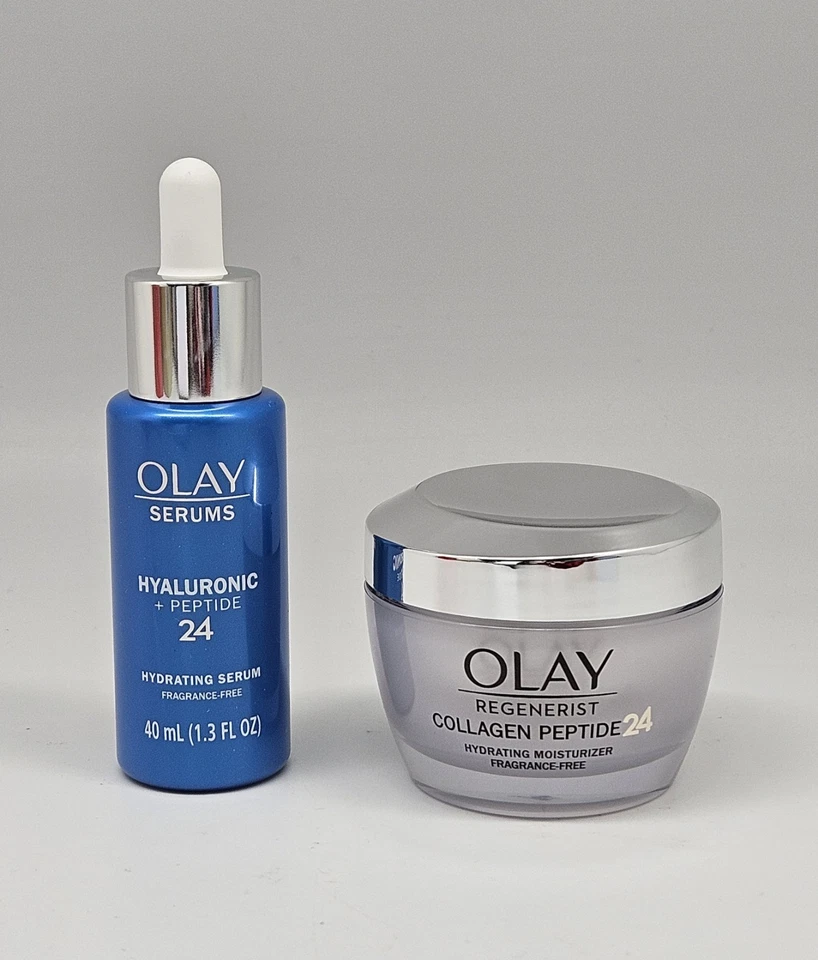 3 piezas OLAY Regenerist manteca de karité y péptido 24 + crema loción corporal + jabón en barra Foto 3 de 3