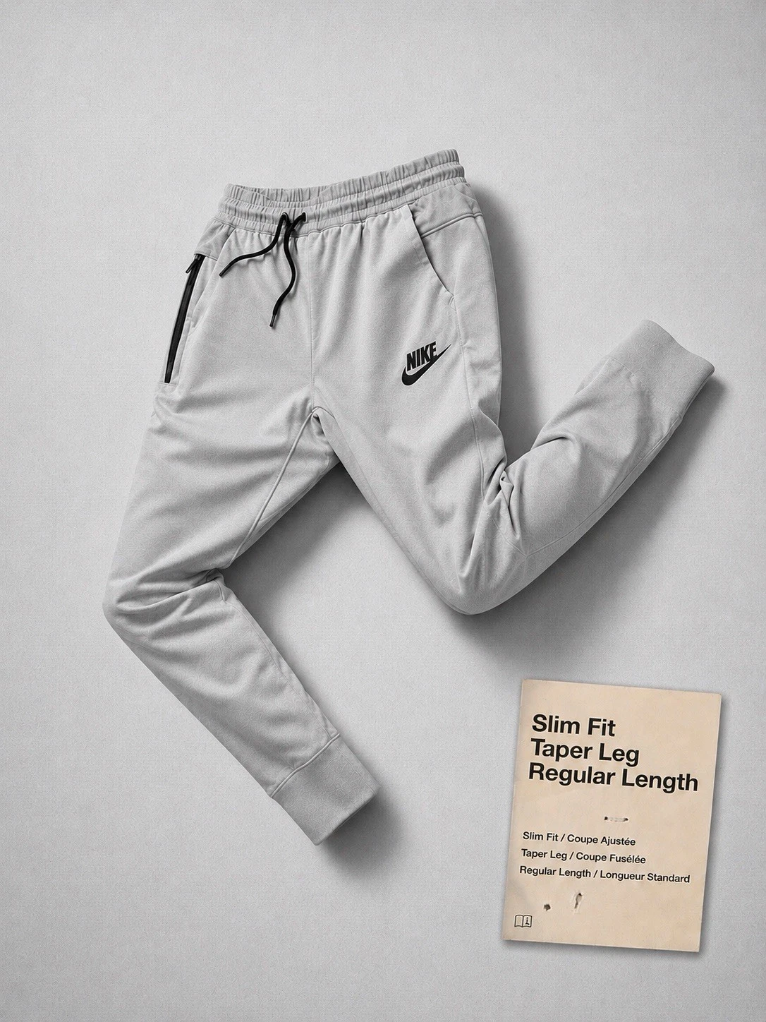 Nike Pants Men’s Tech Fleece Joggers Sweatpants Athletic DD5293-002 Medium Gray