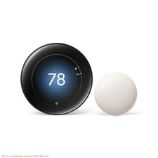 Google Nest Learning Thermostat (4th Gen) with Nest Temperature Sensor(2nd Gen)